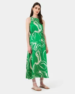 Gretchen Printed Midi Dress