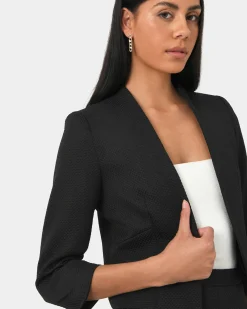 Harriet Jacquard Crop Jacket