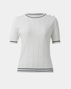 Harvey Cable Knit Top