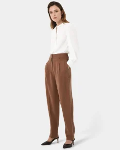Hazel Belted Tapered Pant