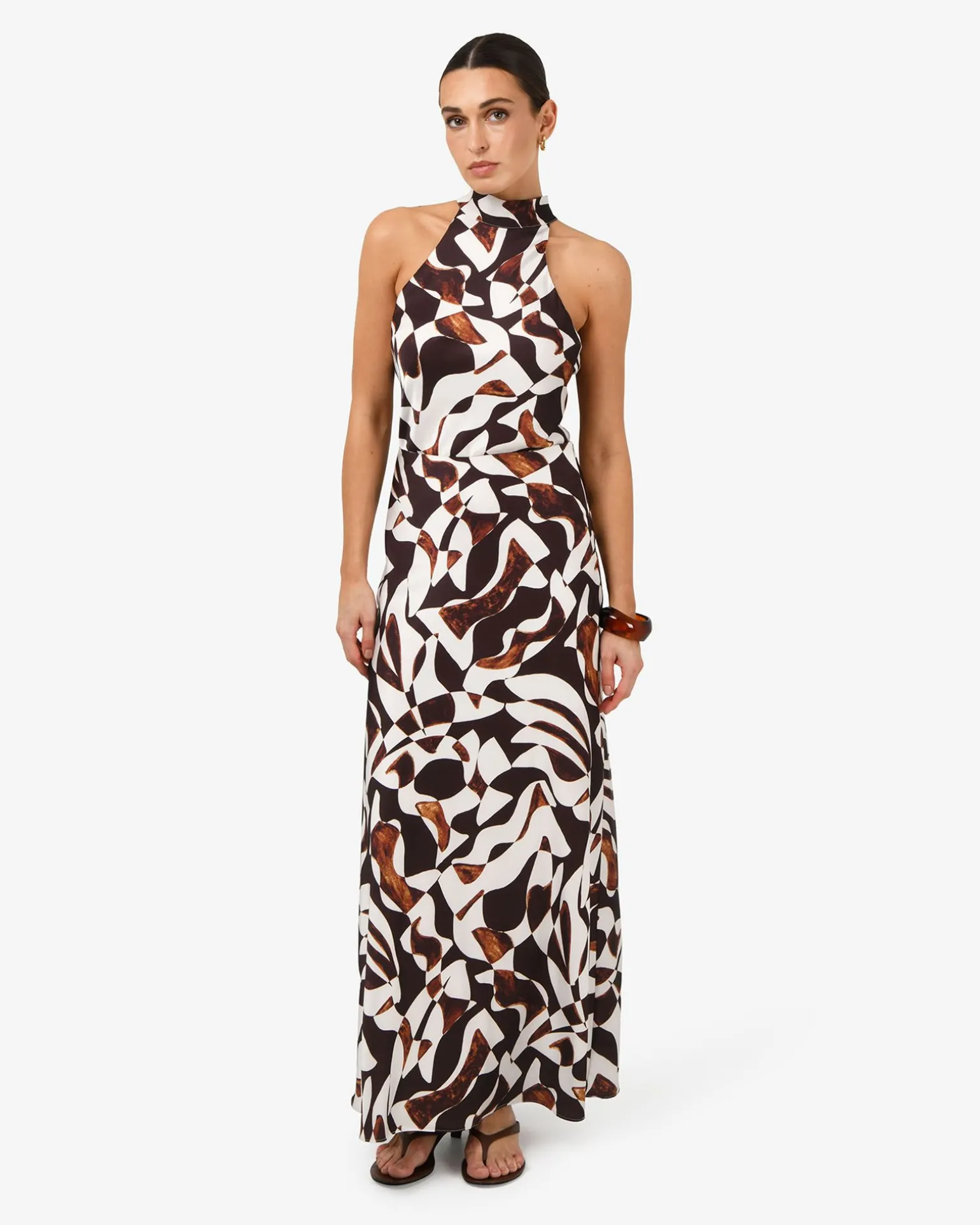 Hazel Printed A-line Skirt