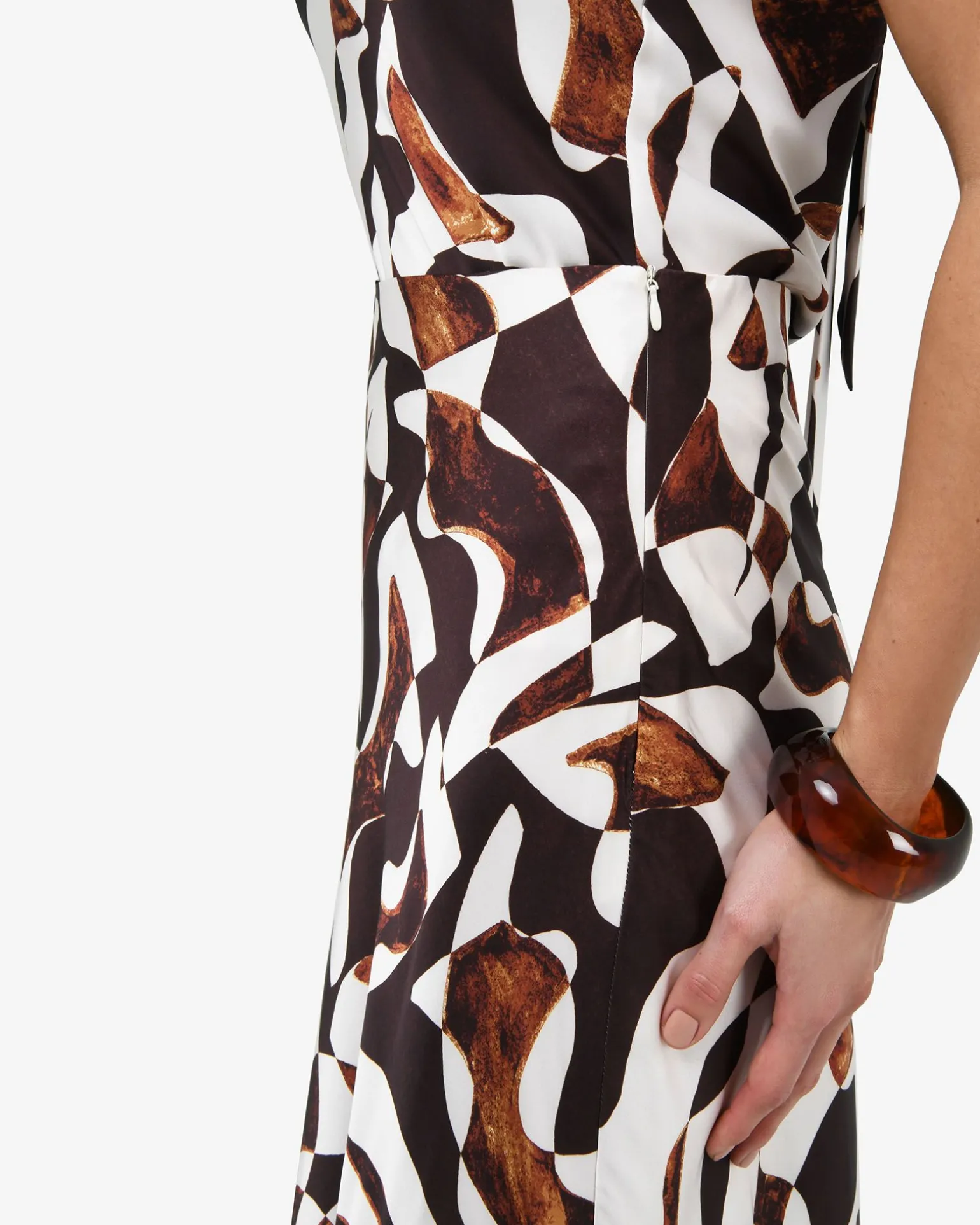 Hazel Printed A-line Skirt