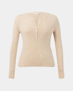 Henley Button Up Knit