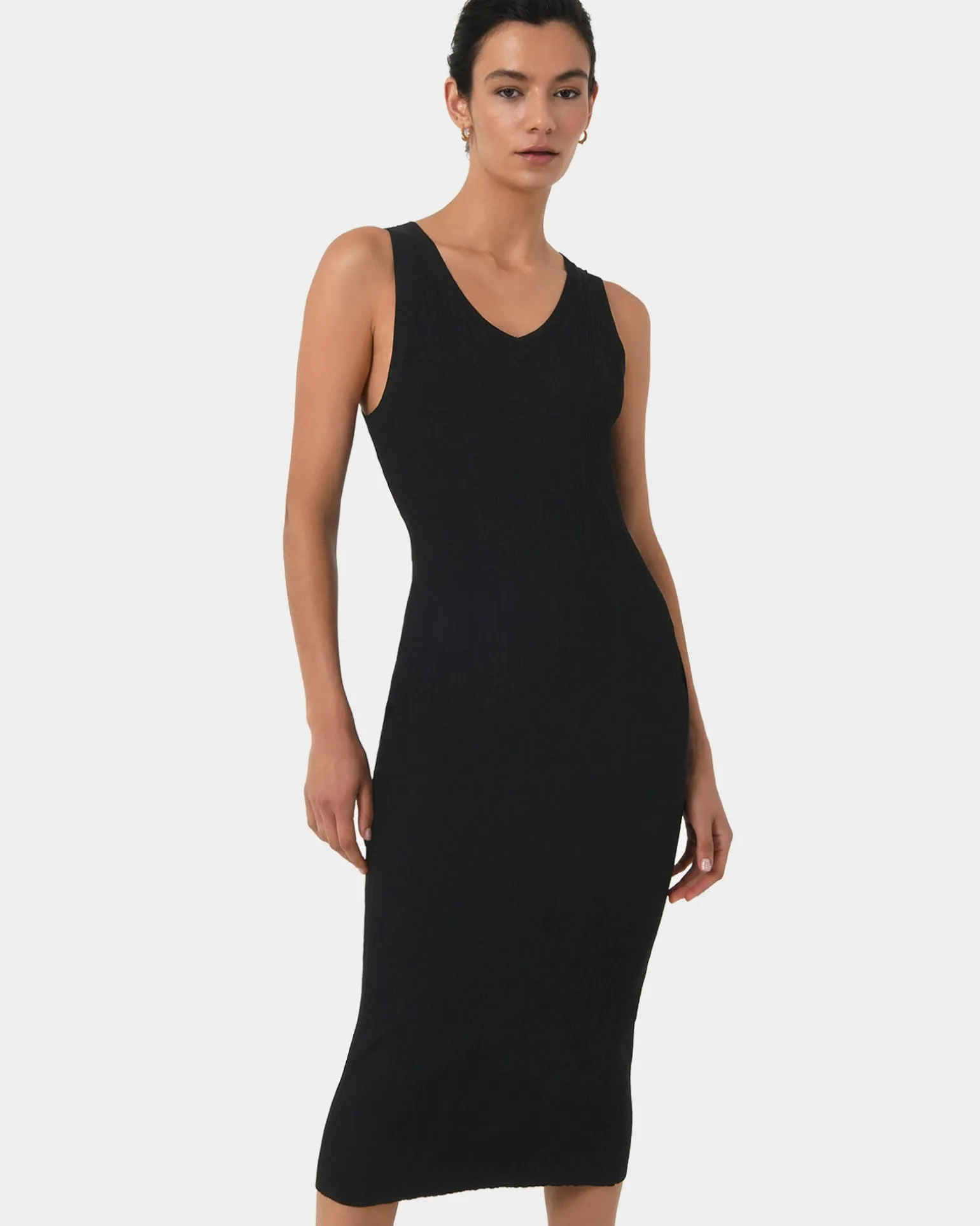 Isadora V-neck Knit Dress