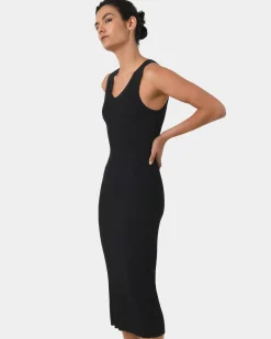 Isadora V-neck Knit Dress