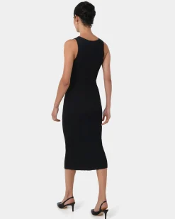 Isadora V-neck Knit Dress