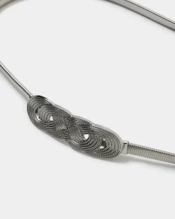 Ishika Stretch Metal Belt