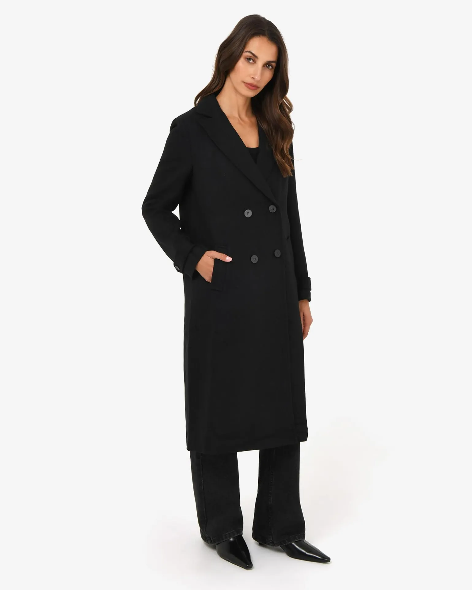 Jacquie Double Breasted Coat