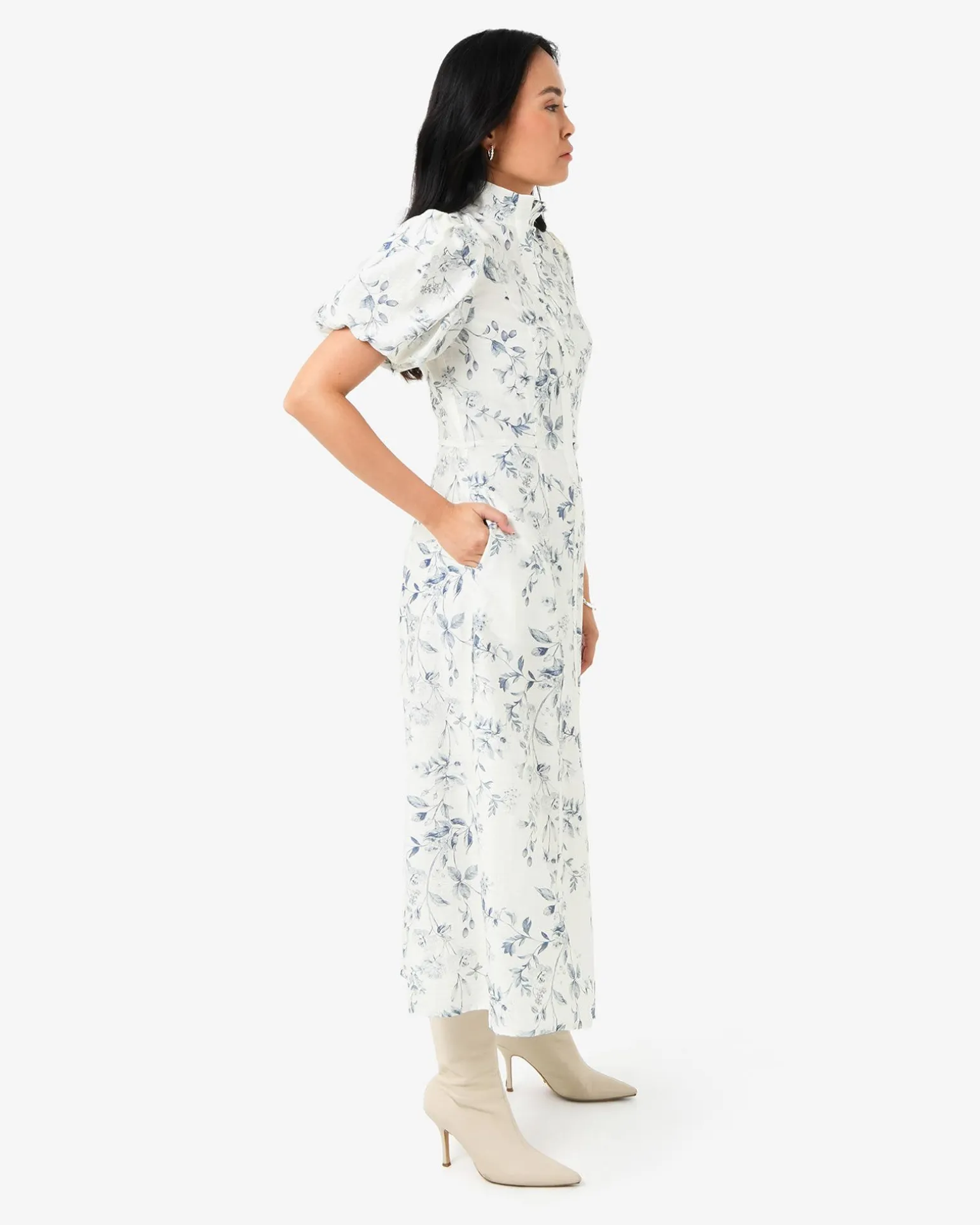 Jasmine Puff Sleeve Dress
