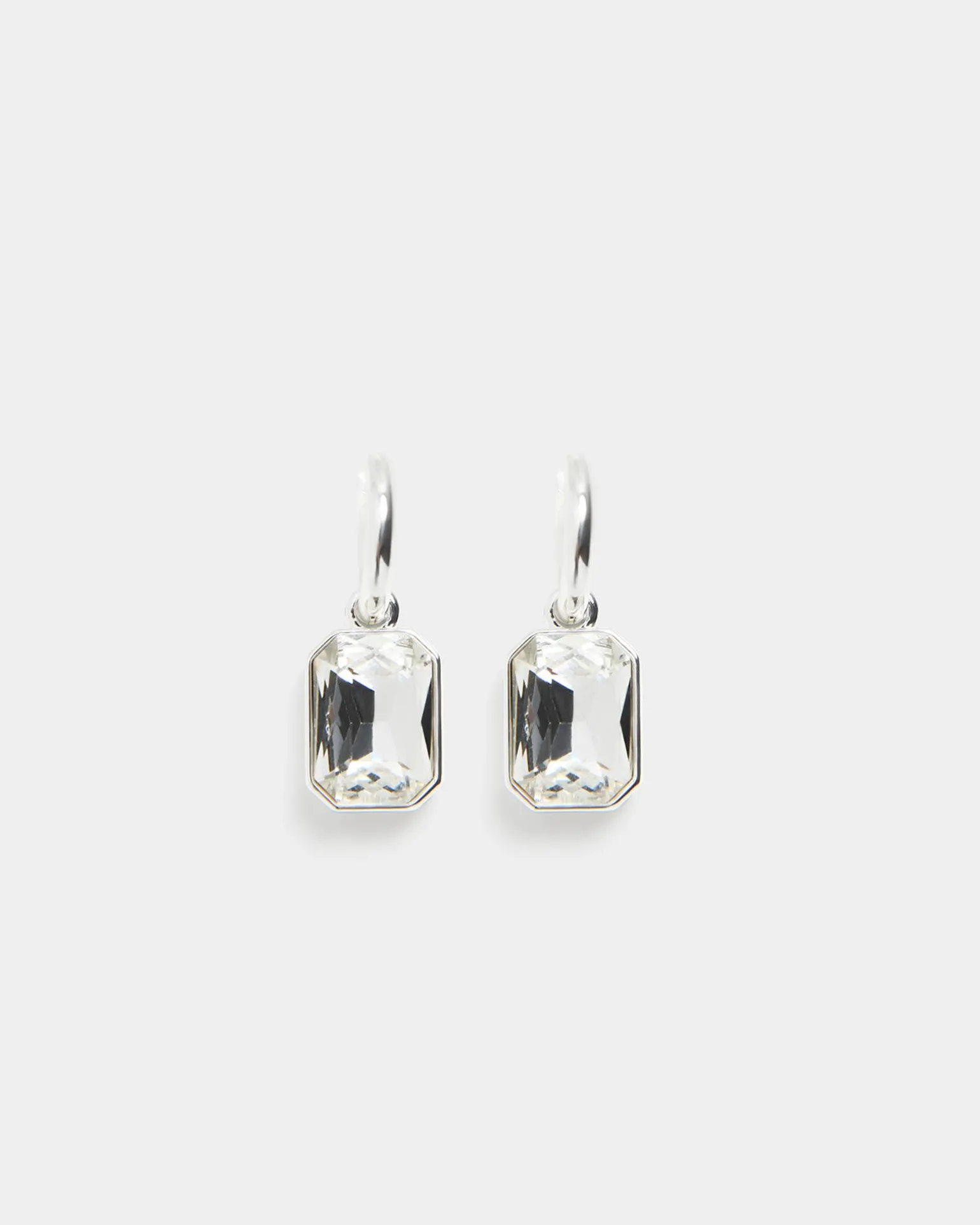 Jewel Sterling Silver Earrings