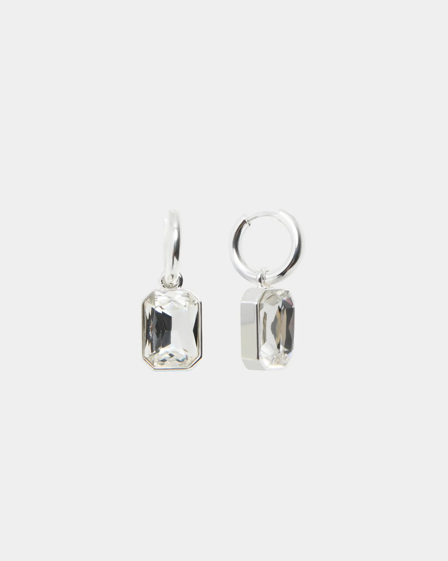 Jewel Sterling Silver Earrings