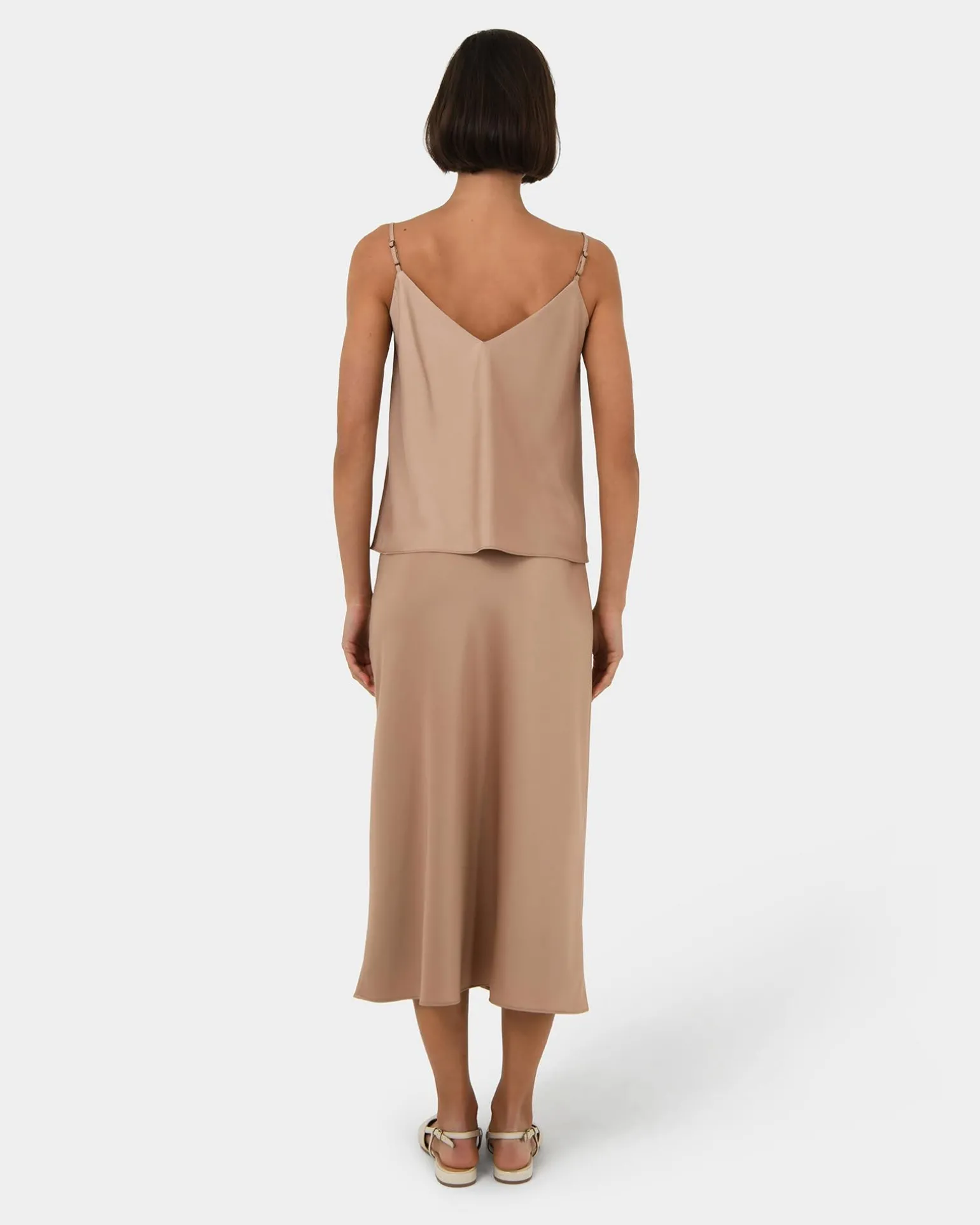 Joy Satin V-neck Cami