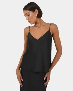 Joy Satin V-neck Cami