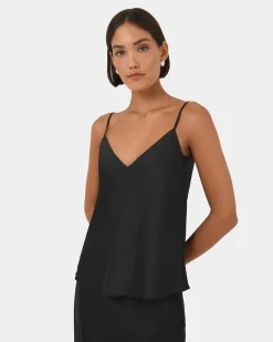 Joy Satin V-neck Cami
