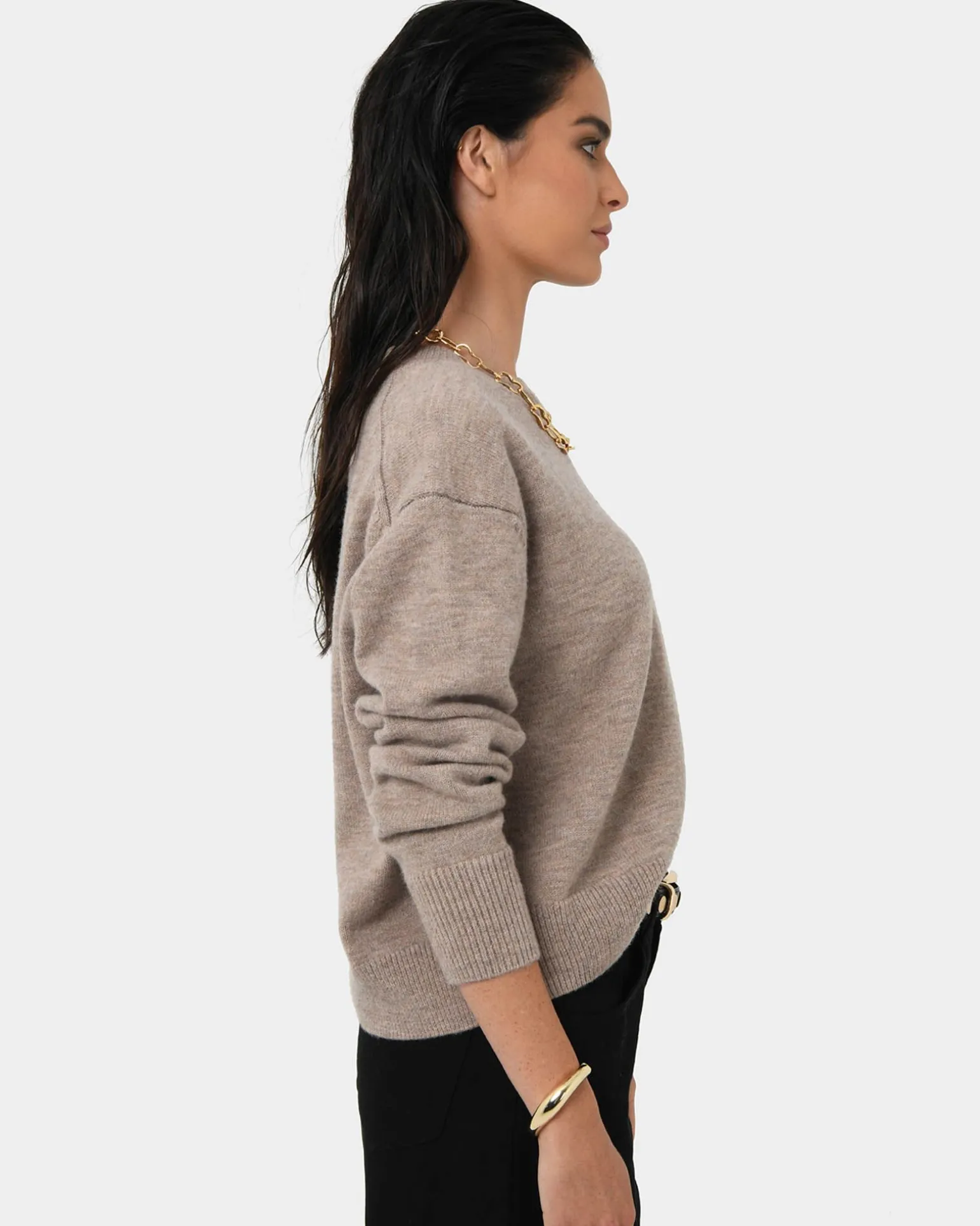 Joyli Round Neck Knit