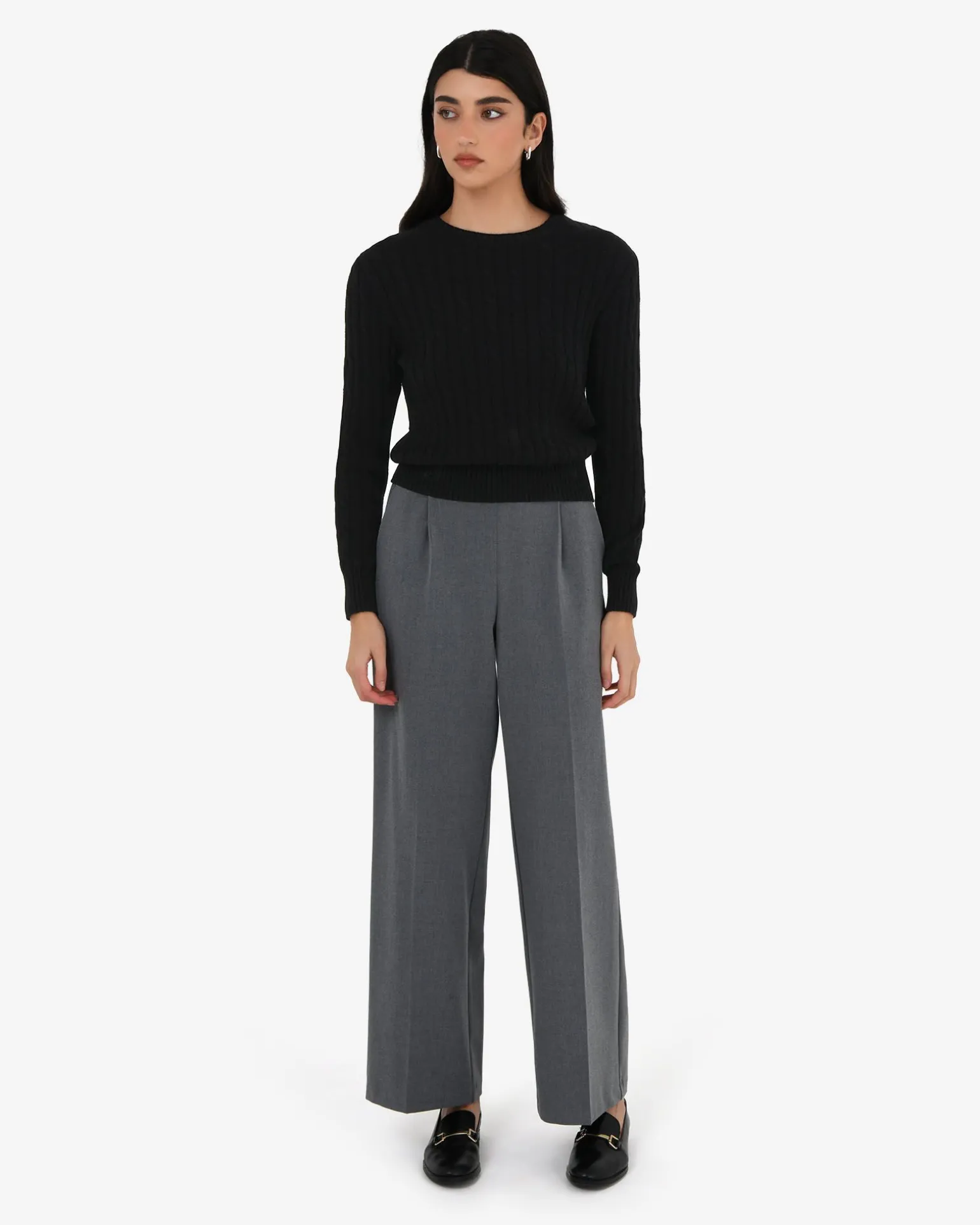 Juanita Cotton Cable Knit