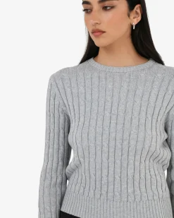 Juanita Cotton Cable Knit