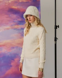 Juanita Cotton Cable Knit