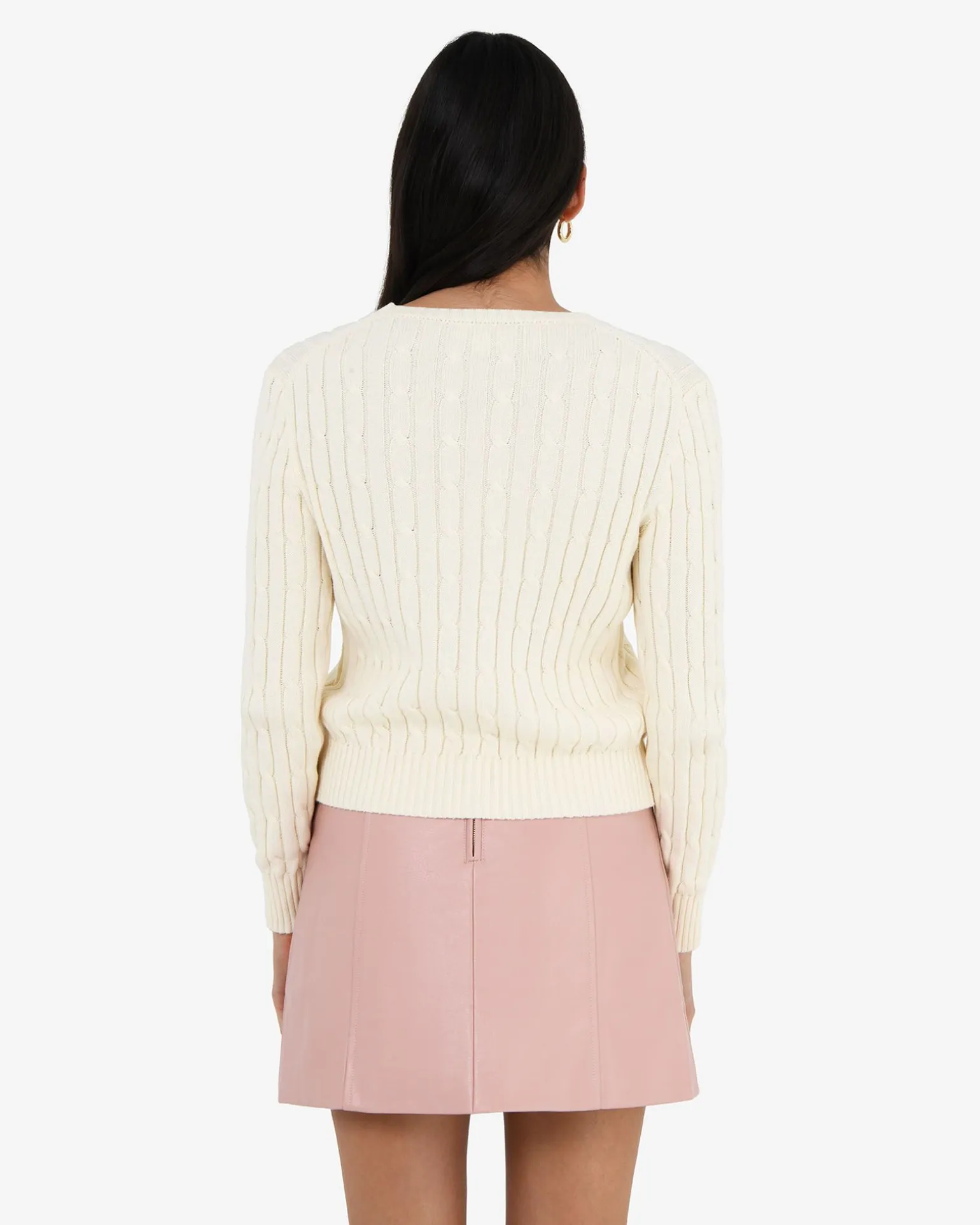 Juanita Cotton Cable Knit