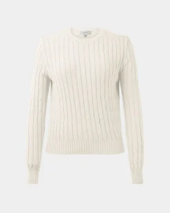 Juanita Cotton Cable Knit