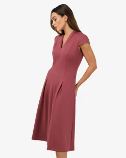 Juno Panel Ponte Dress