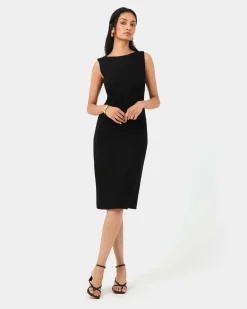 Juno Ponte Fitted Dress