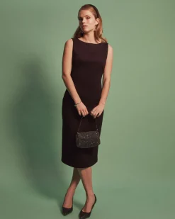 Juno Ponte Fitted Dress