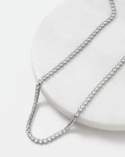 Katerina Silver Necklace