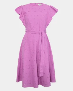 Kavya Tie-waist Cotton Dress