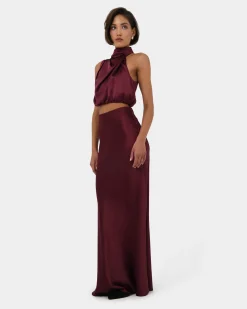 Kaye Maxi Bias Skirt