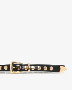 Kayla Studs Leather Belt