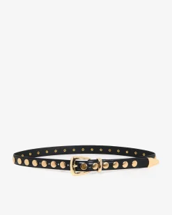 Kayla Studs Leather Belt