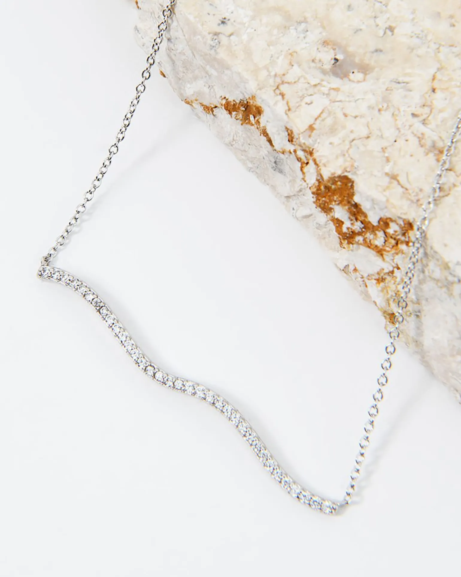 Kaylee Silver Necklace
