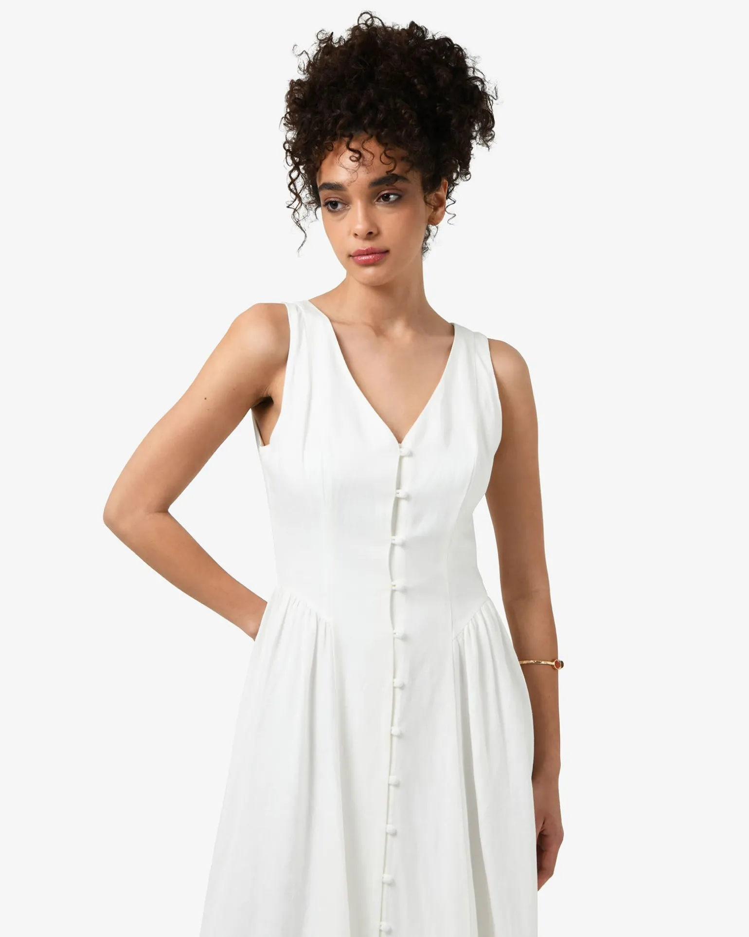Kendal Linen Blend Dress