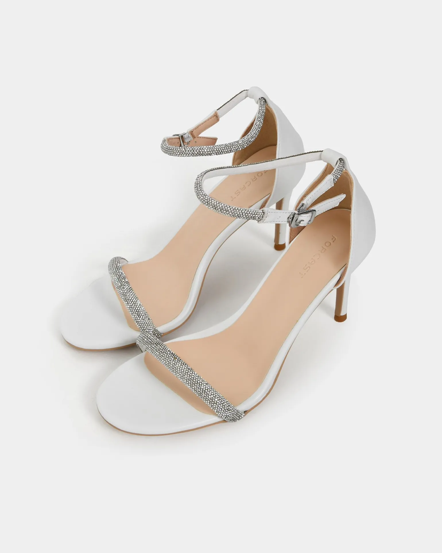 Kendall Crystal Strap Heels