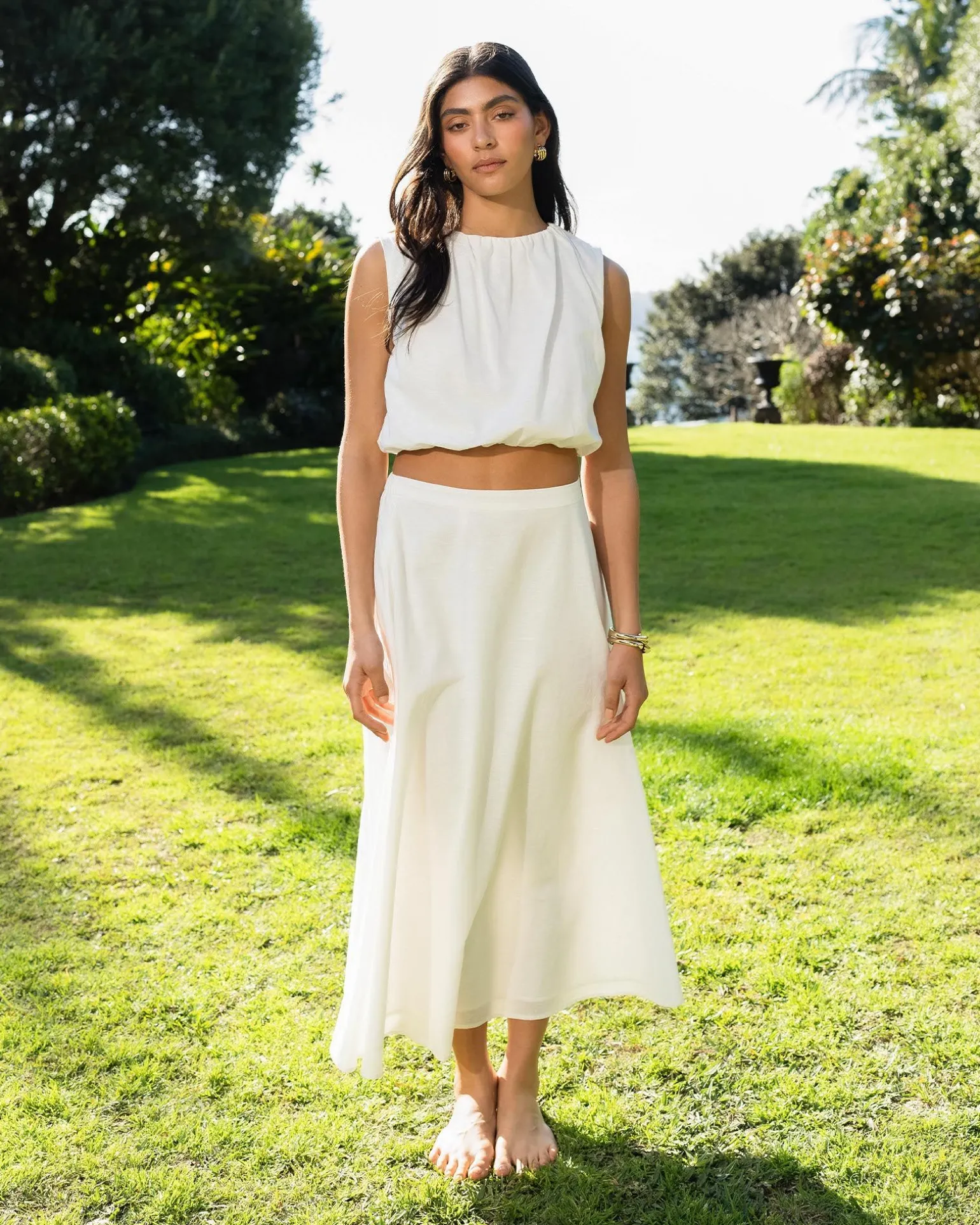 Kenya Linen Skirt