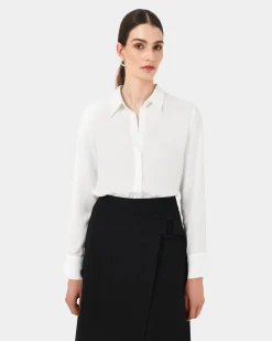 Kevin Relax Fit Crepe Shirt