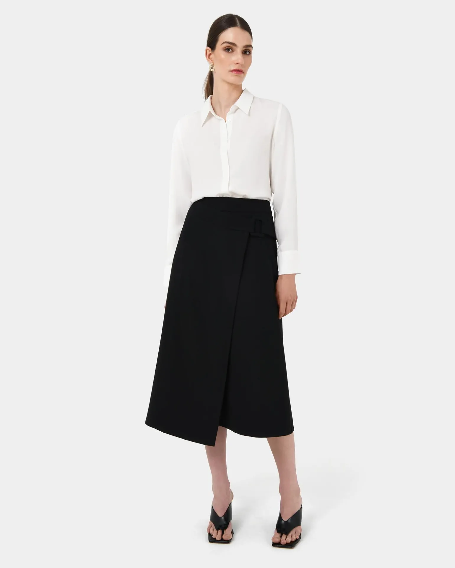 Kevin Relax Fit Crepe Shirt
