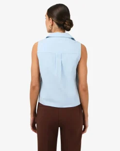 Kia Cotton Sleeveless Shirt