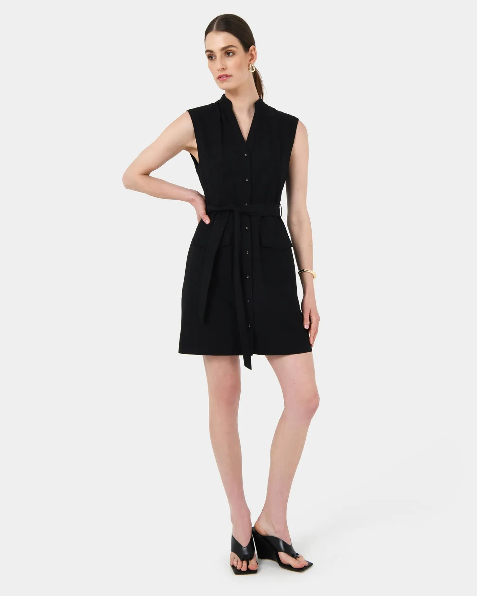 Kiran Utility Tie Dress