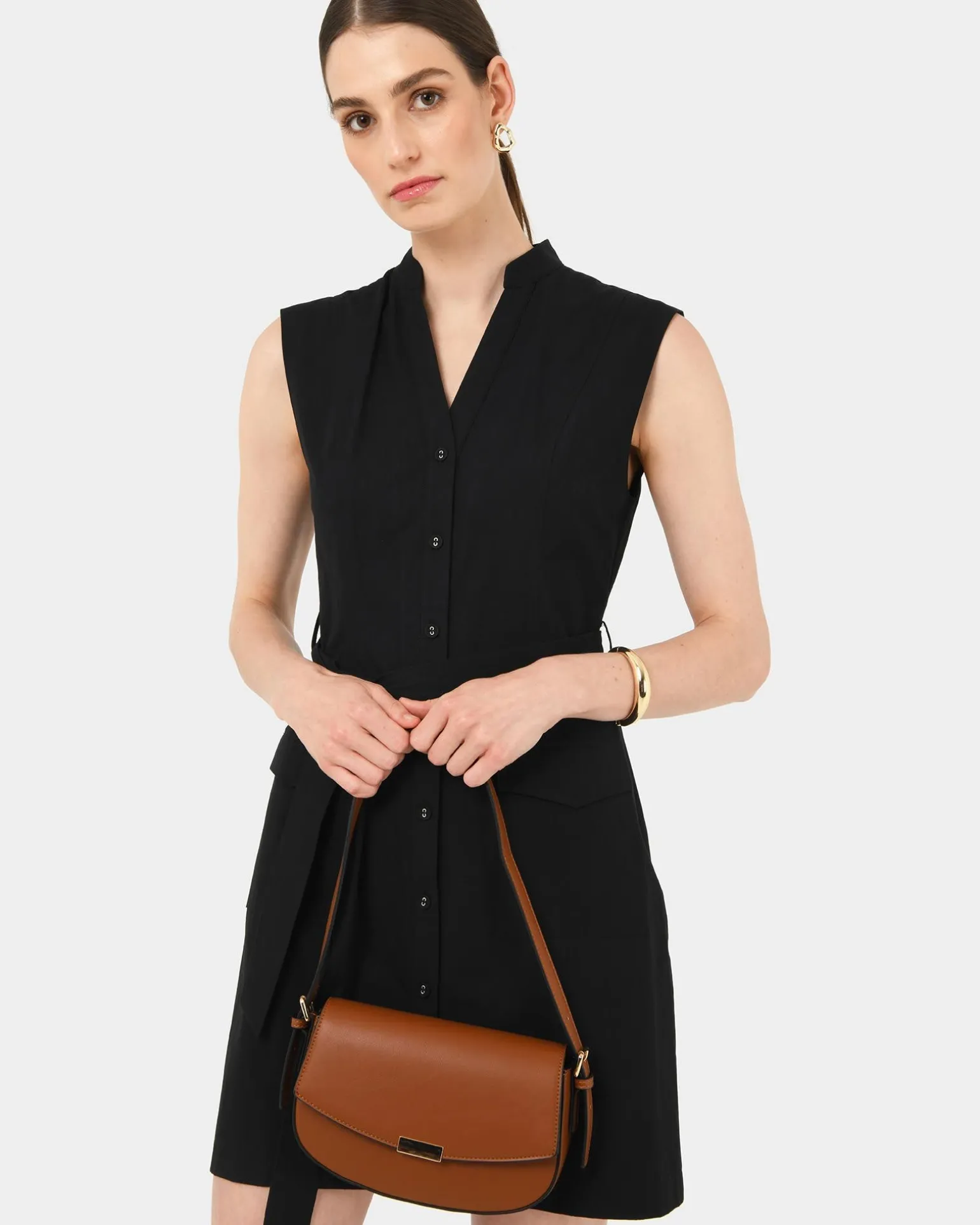 Kiran Utility Tie Dress