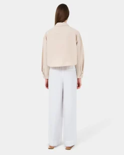 Kyla Crop Pocket Shirt