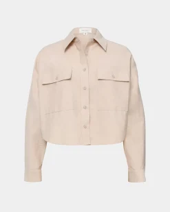 Kyla Crop Pocket Shirt