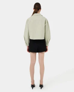 Kyla Crop Pocket Shirt