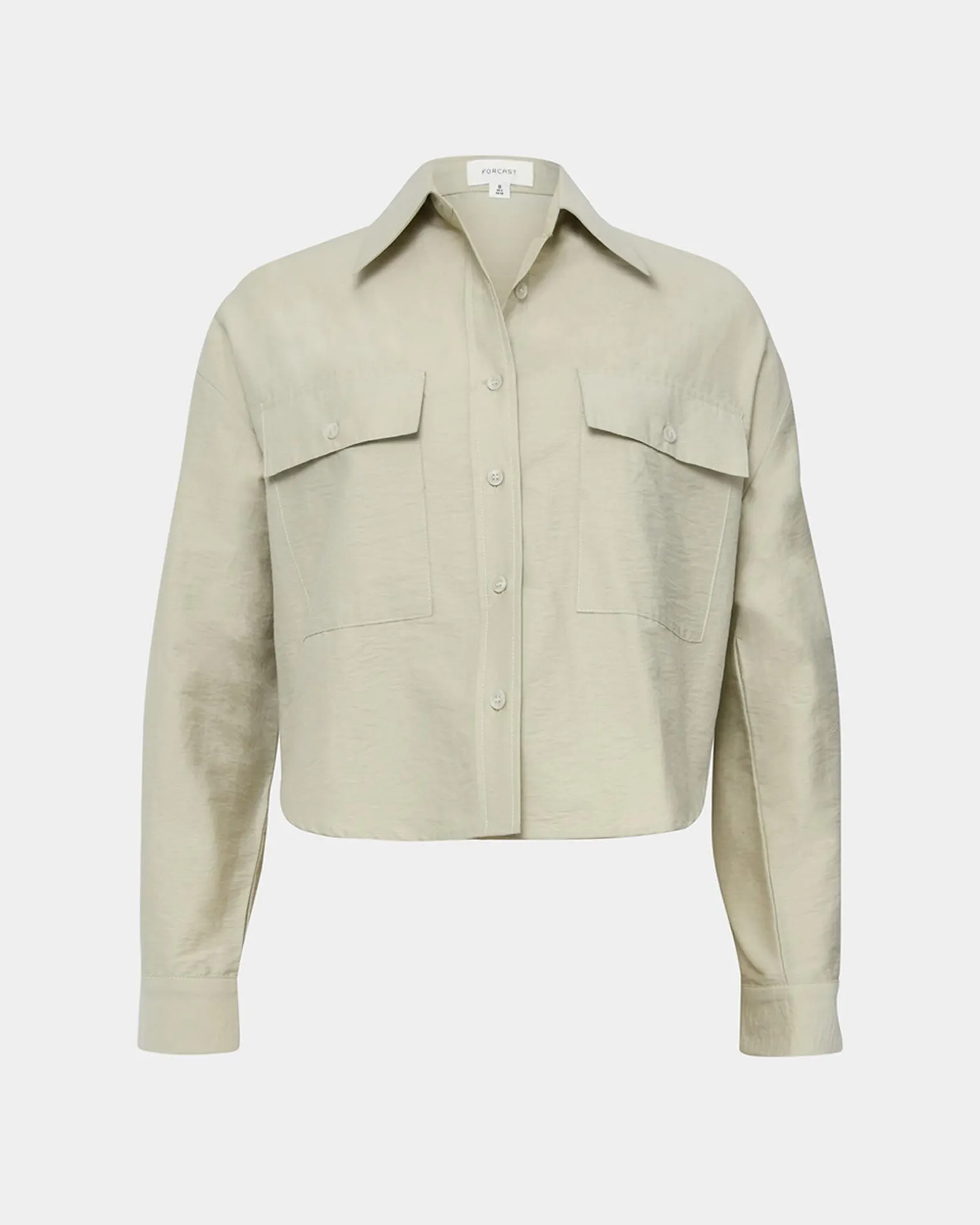 Kyla Crop Pocket Shirt