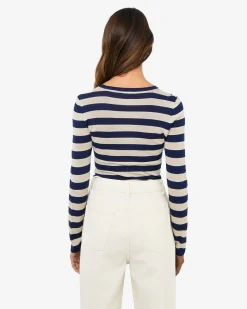 Lana Stripe Knit Top
