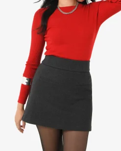Lara A-line Mini Skirt