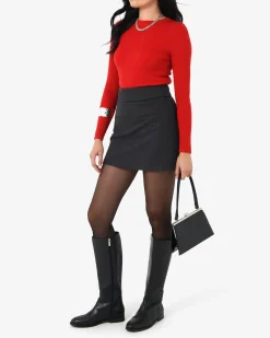 Lara A-line Mini Skirt