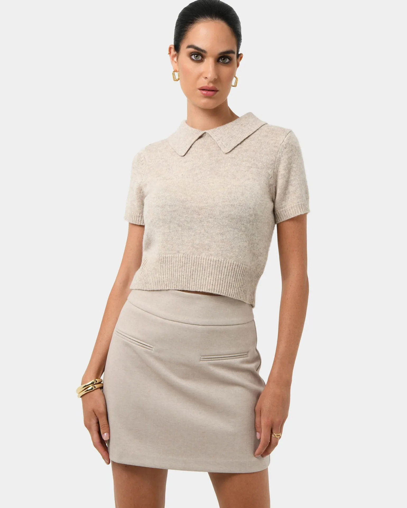 Lara A-line Mini Skirt