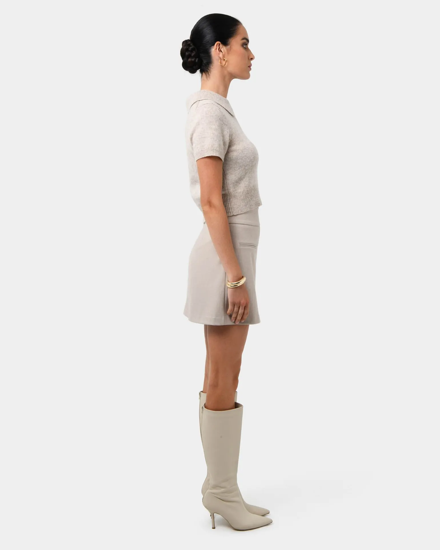 Lara A-line Mini Skirt